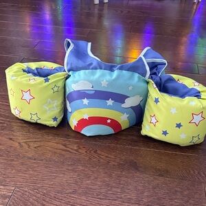 Colorful Star and Rainbow Kids floatation
